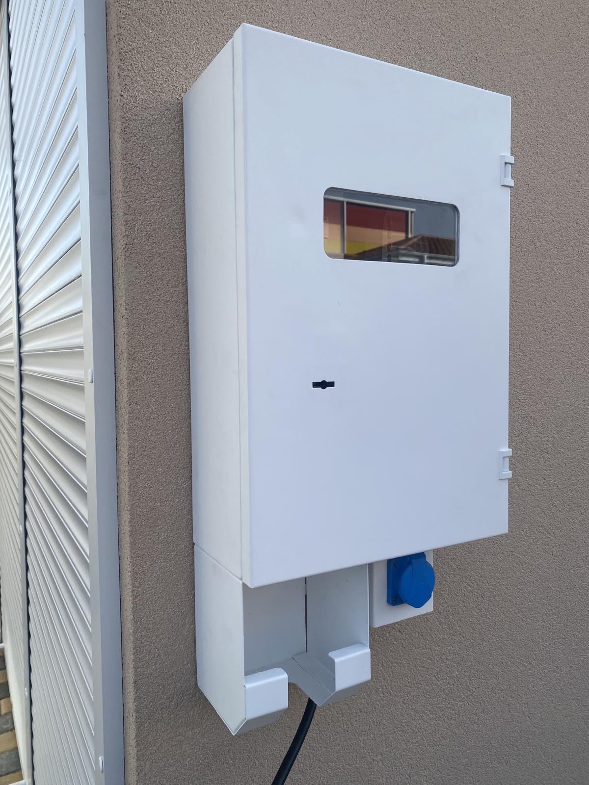 Щит для зарядки електромобіля Профік 600х300х150 мм Білий (RAL9016) - фото 4