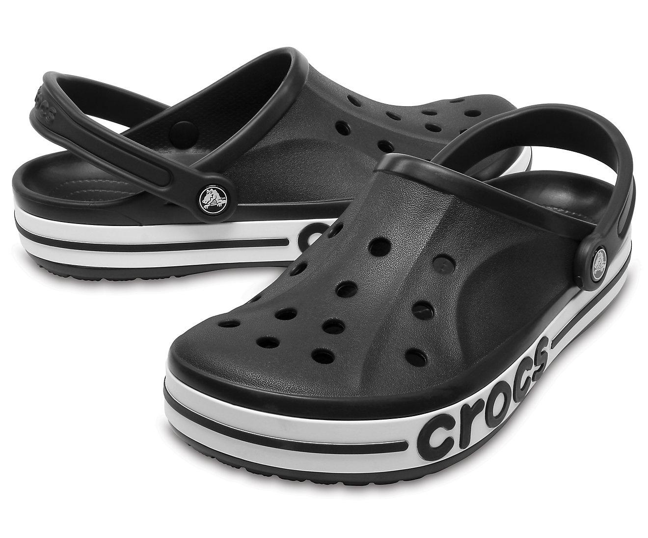 Сабо Crocs Bayaband Clog M8 р. 40 26 см Black/White (205089) - фото 3