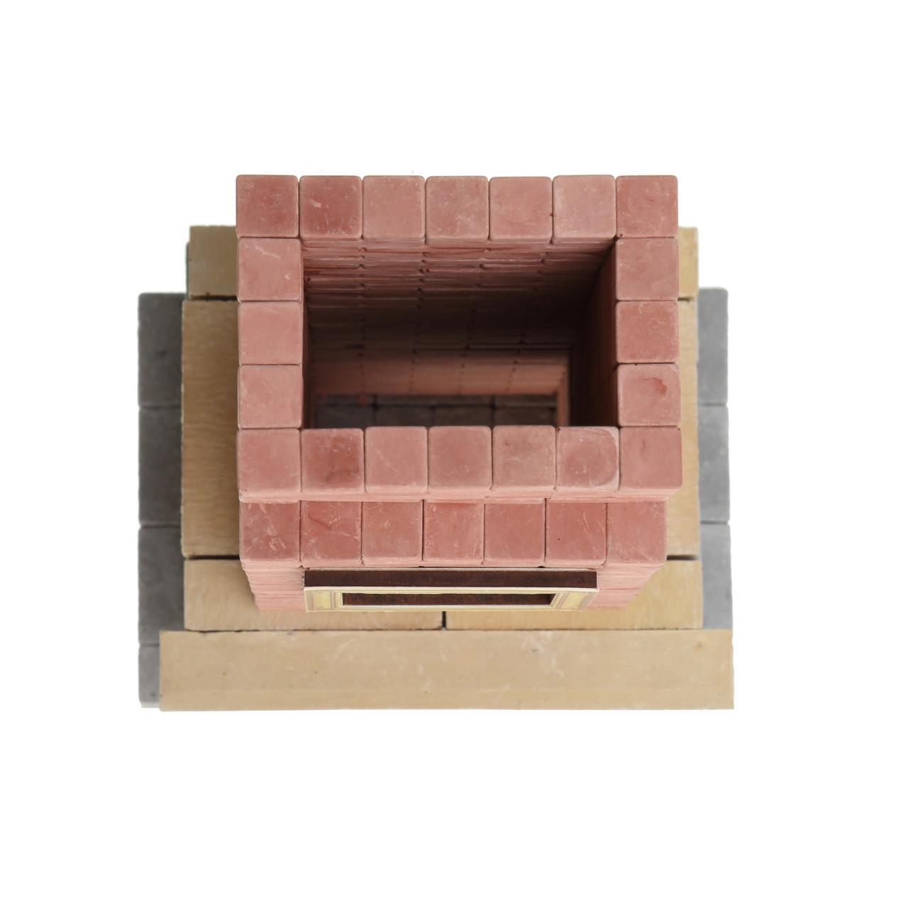 Конструктор керамічний з міні цеглинок Камін - фото 5 Конструктор керамічний з міні цеглинок Камін - фото 5