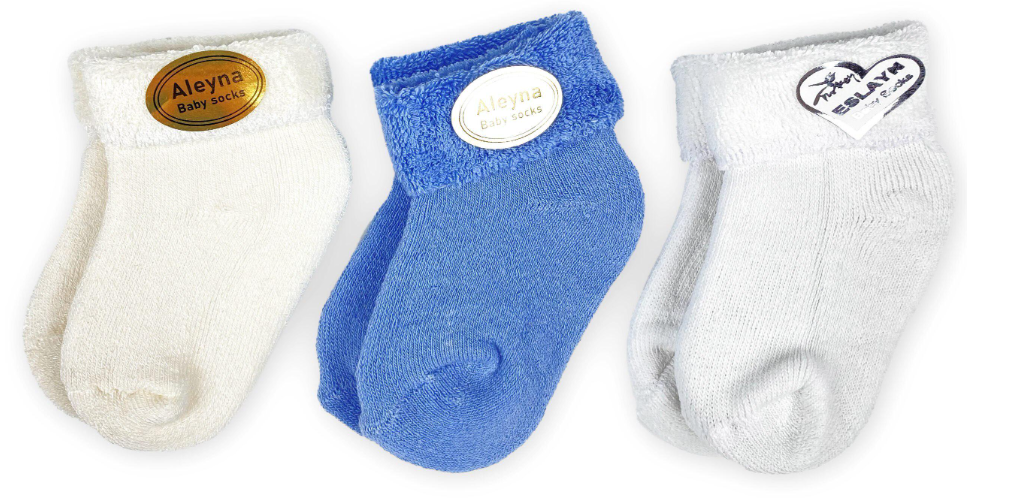 Носочки Mommy Bag №4 0-12 мес. 3 пары махровые (111247-19326)