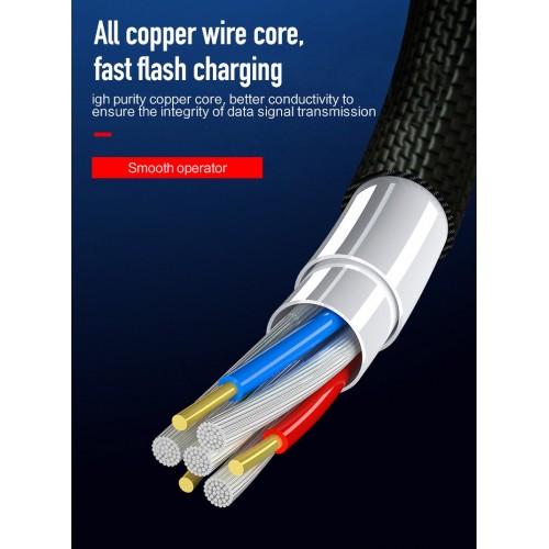 Кабель магнітний швидкого заряджання ROCK micro usb QC 3.0 (25397411) - фото 5 Кабель магнітний швидкого заряджання ROCK micro usb QC 3.0 (25397411) - фото 5