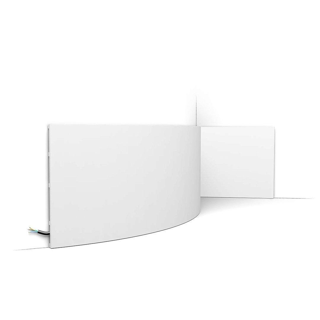 Плинтус дюрополимерный Orac SX207 гибкий 250х13х2000 мм (29327342)