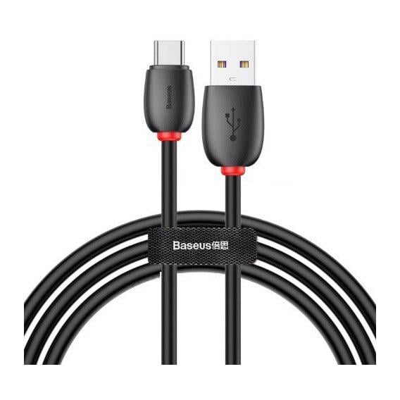 Кабель Baseus Purple Loop HW USB For Type-C 40W 1 м Black