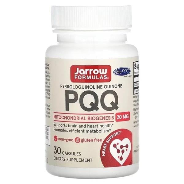 Антиоксидант PQQ Jarrow Formulas PQQ Pyrroloquinoline Quinone 20 мг 30 Caps