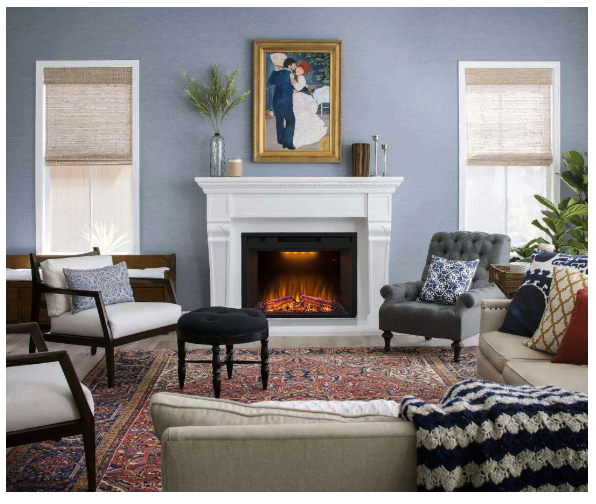 Электрокамин с обогревом Royal Goodfire 26 LED со звуком - фото 6