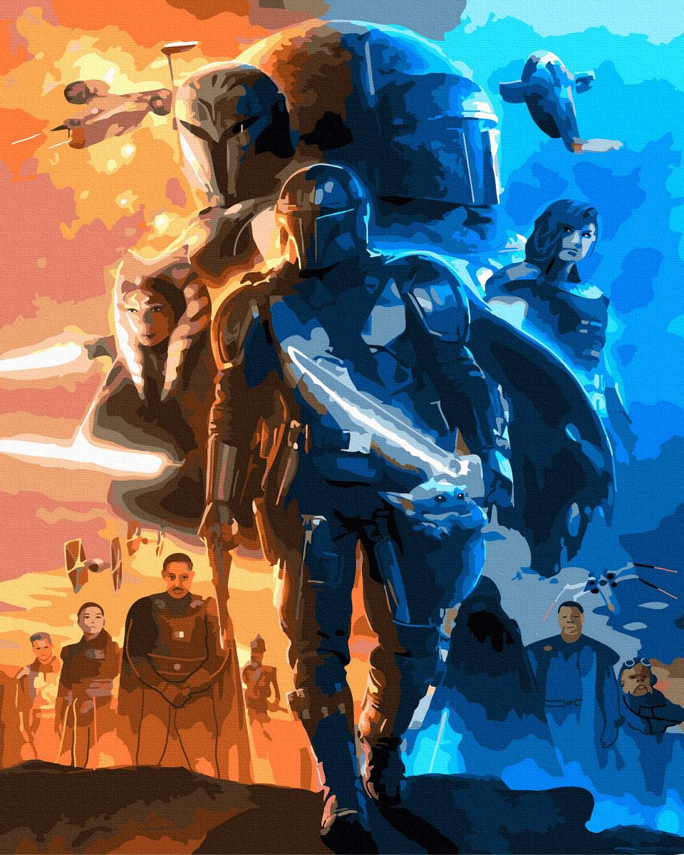 Картина по номерам Звездные войны 40х50 (GX44612)