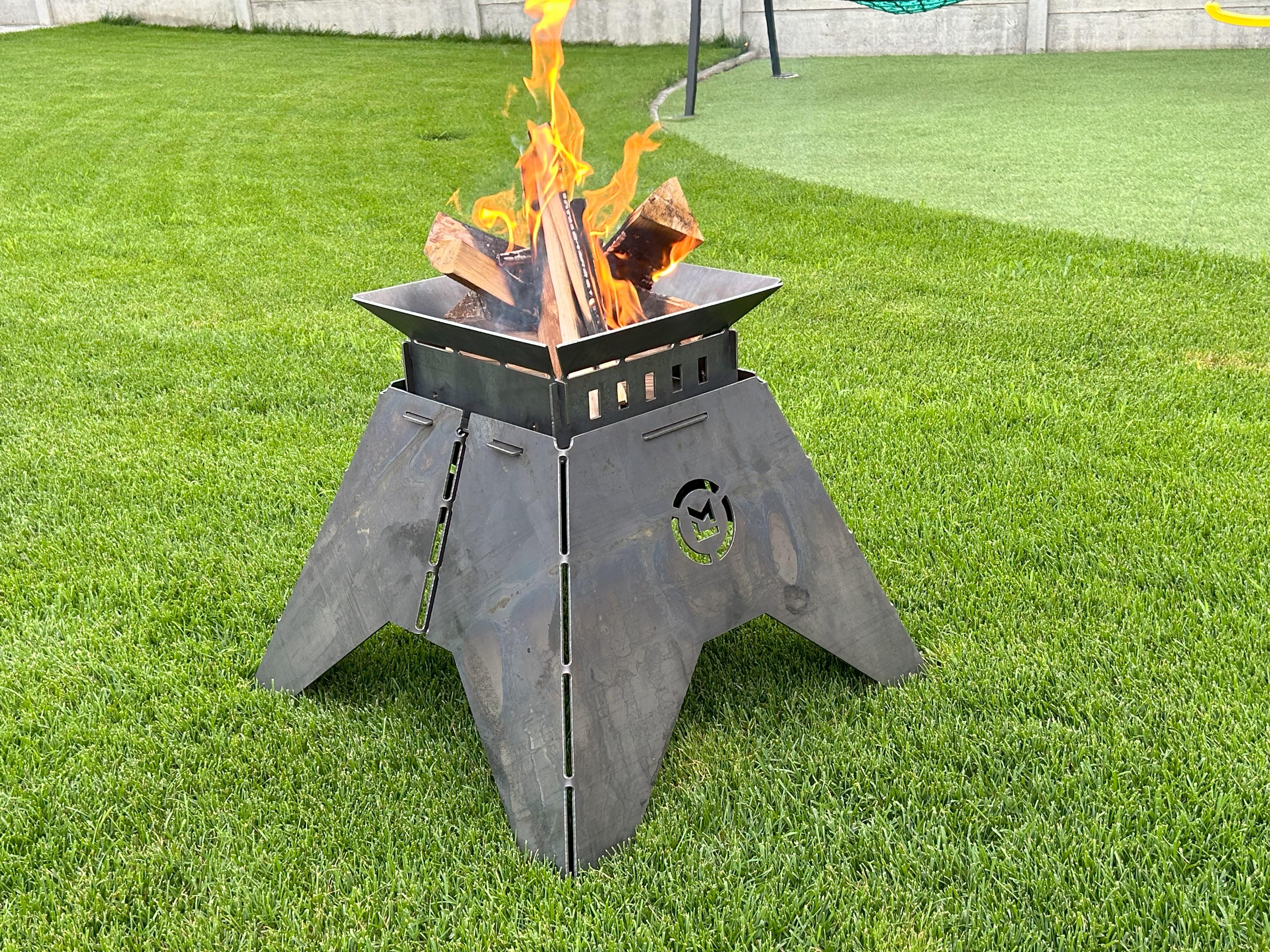Вогнище мангал чаша Square Firebowl Metallaba 3 мм (26006)