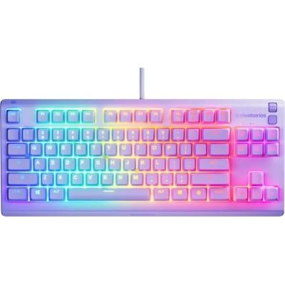 Клавиатура игровая SteelSeries Apex 3 TKL UA Lavender (36266863) Клавиатура игровая SteelSeries Apex 3 TKL UA Lavender (36266863)