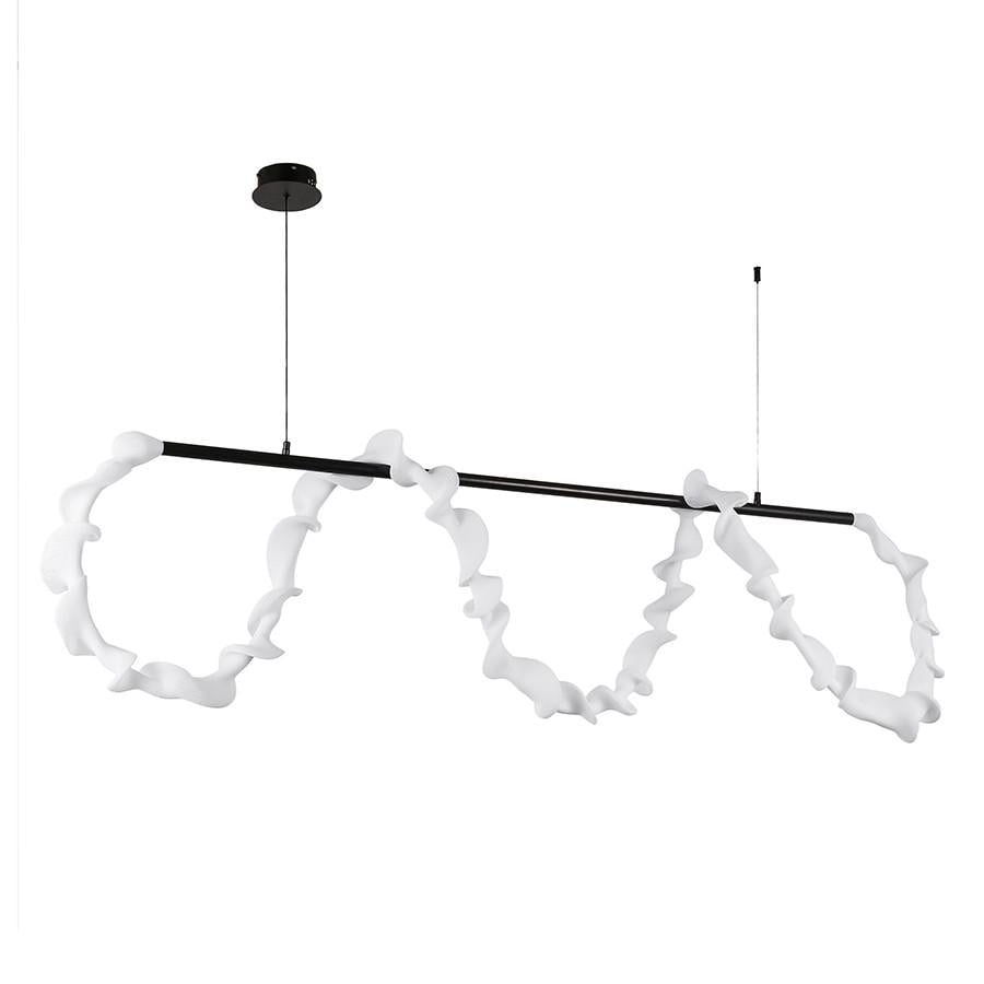 Люстра подвесная LED 33W 7813177 1500 BK Черный