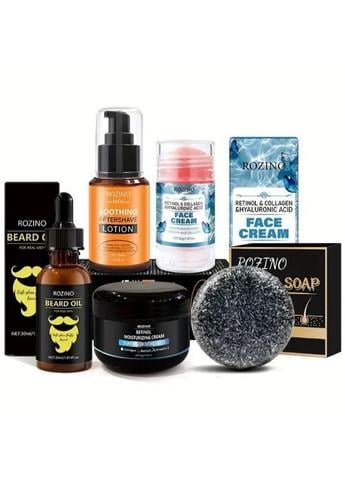 Набор косметический комплексный ROZINO для ухода за лицом и бородой (29519455) Набор косметический комплексный ROZINO для ухода за лицом и бородой (29519455)