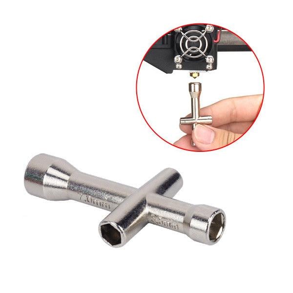 Ключ гаечный торцевой Kingroon крестообразный для M2/M2,5/M3/M4 (B01246) - фото 3 Ключ гаечный торцевой Kingroon крестообразный для M2/M2,5/M3/M4 (B01246) - фото 3