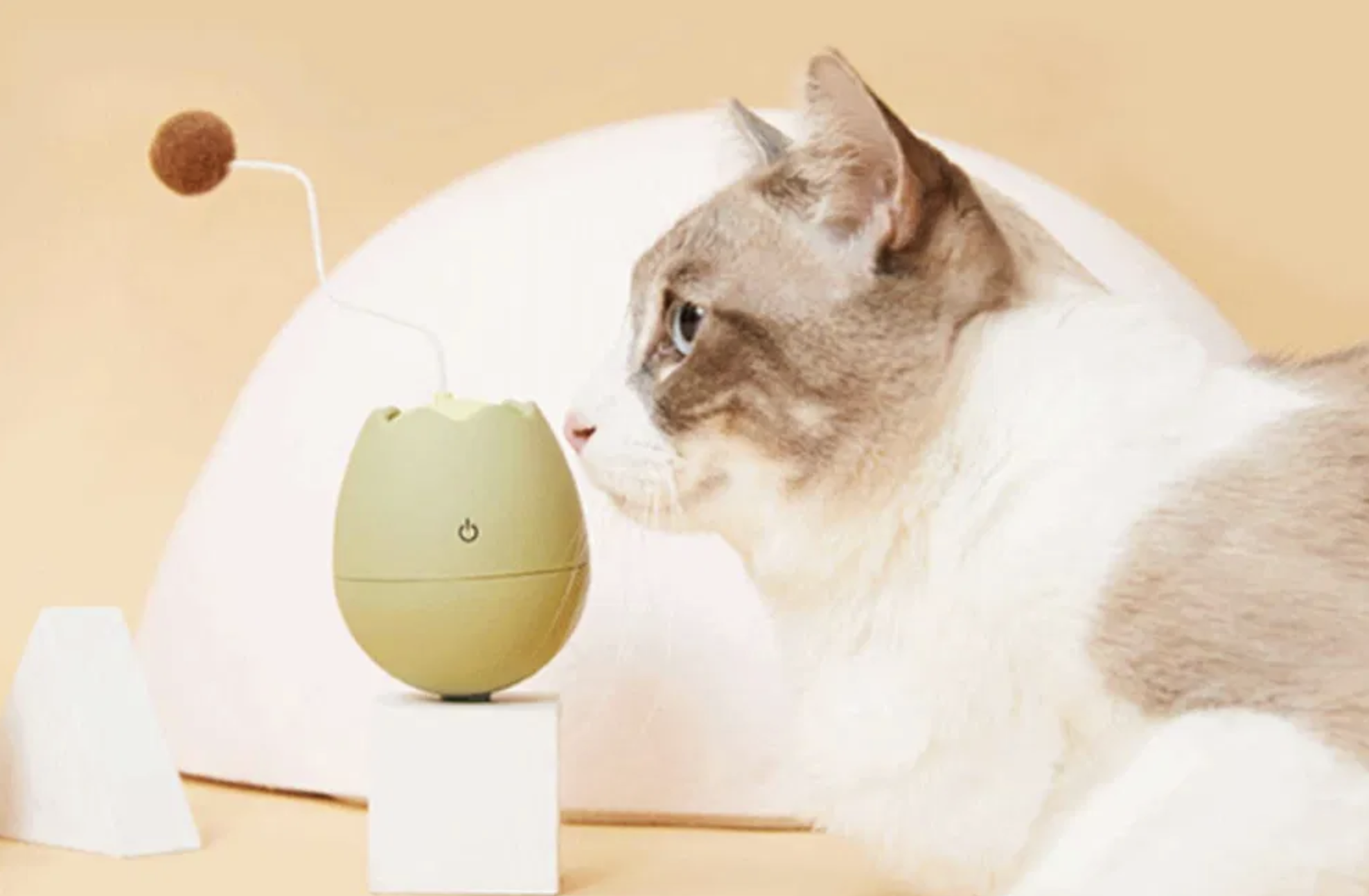 Іграшка для котів яечко - фото 4 Іграшка для котів яечко - фото 4