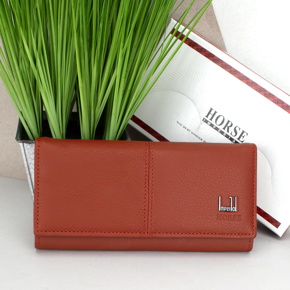 Кошелек женский Imperial Horse A0001-A кожаный Красный (2283981577)