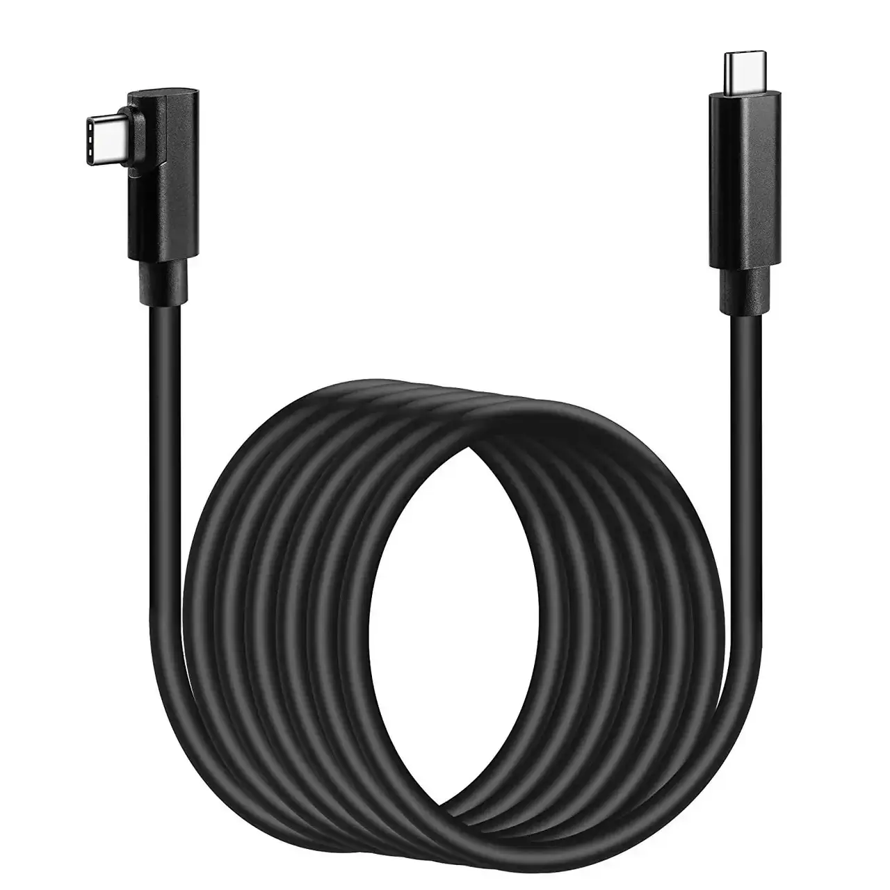 Кабель Quest Link USB 3.2 USB Type-C-USB Type-C 90° для Meta Quest 3/Quest 3S/Quest 2/Quest Pro/Pico 4 5 м