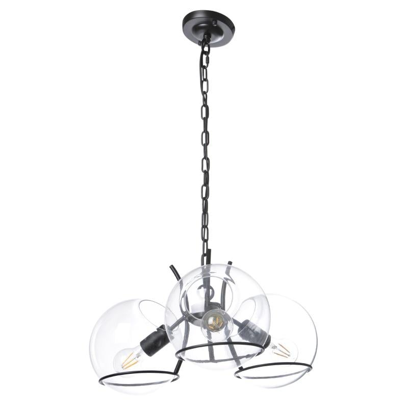 Люстра лофт підвісна Модо Brille BL-389S/3 E27 BK