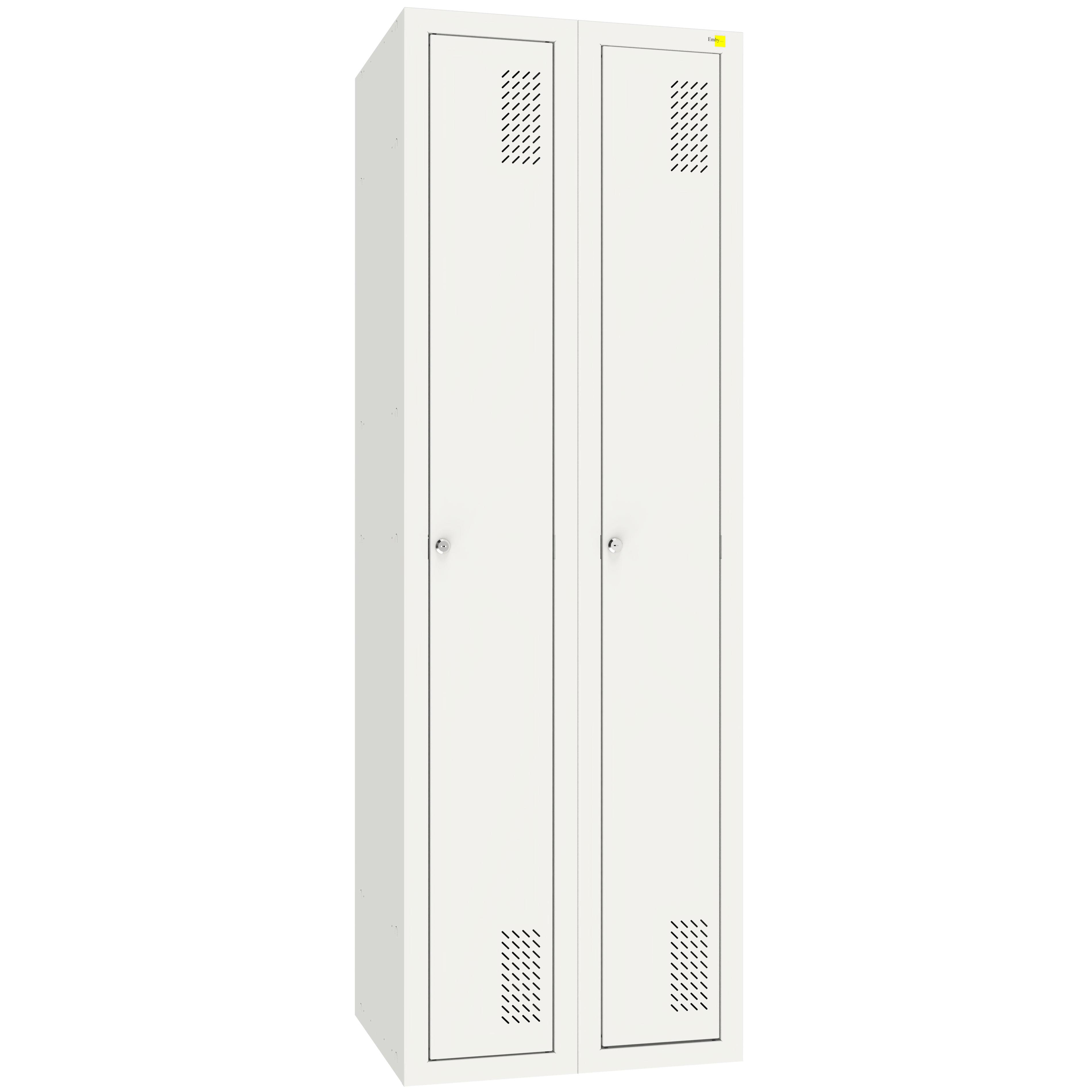 Шкаф для одежды ШОМ-300/2 металлический (9700080)