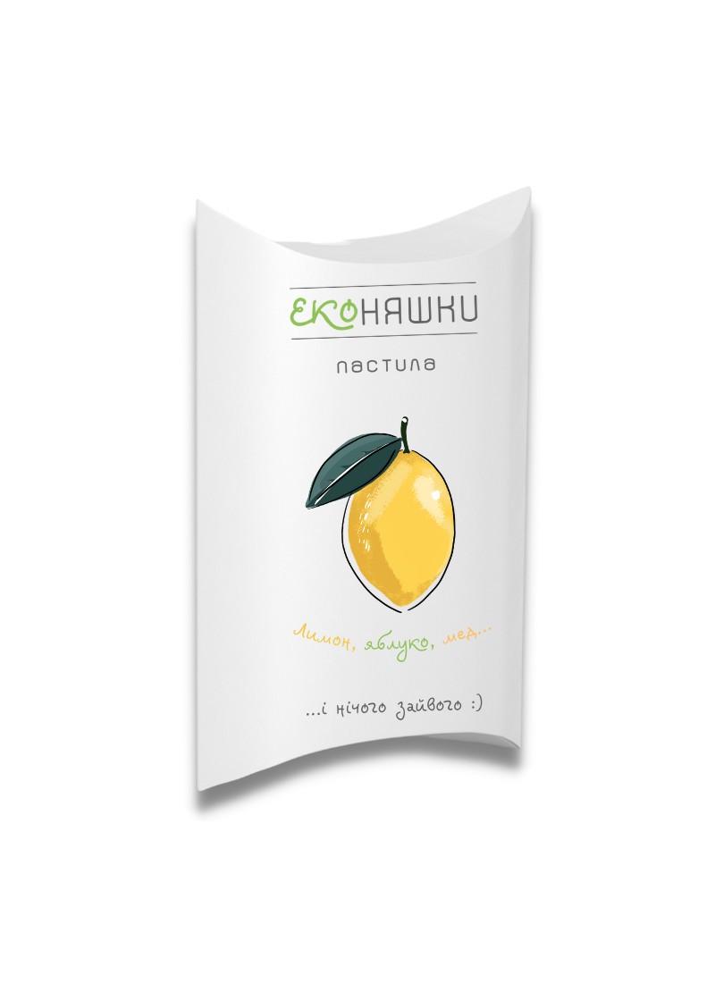 Пастила Еко Няшки Лимонная без сахара 50 г (PASPIL50LYMON)