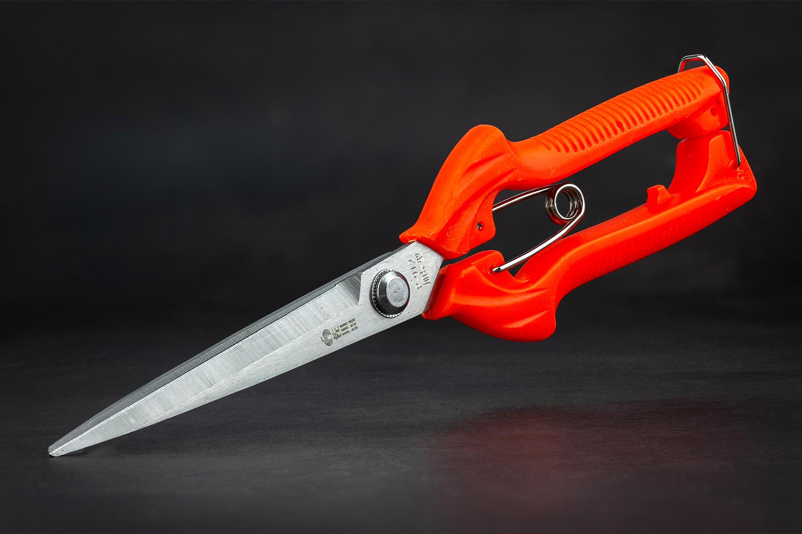 Ножиці садові Sagawata з нержавіючої сталі подовжені 245 мм (Р_912_L) - фото 6