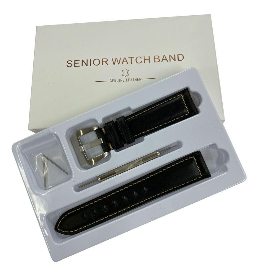 Кожаный ремешок Primolux F001 Steel buckle для часов Samsung Galaxy Watch 3 41 мм SM-R850 Black (1246551478) - фото 7 Кожаный ремешок Primolux F001 Steel buckle для часов Samsung Galaxy Watch 3 41 мм SM-R850 Black (1246551478) - фото 7