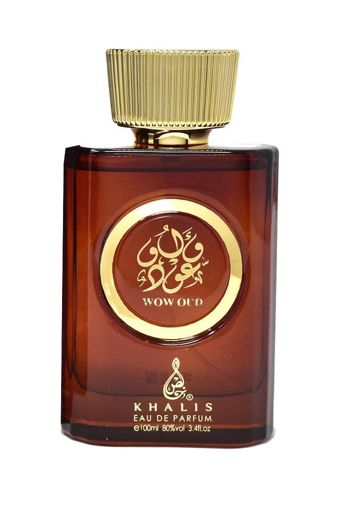 Парфюмированная вода унисекс Khalis Wow Oud в транспортной упаковке 100 мл (3212)
