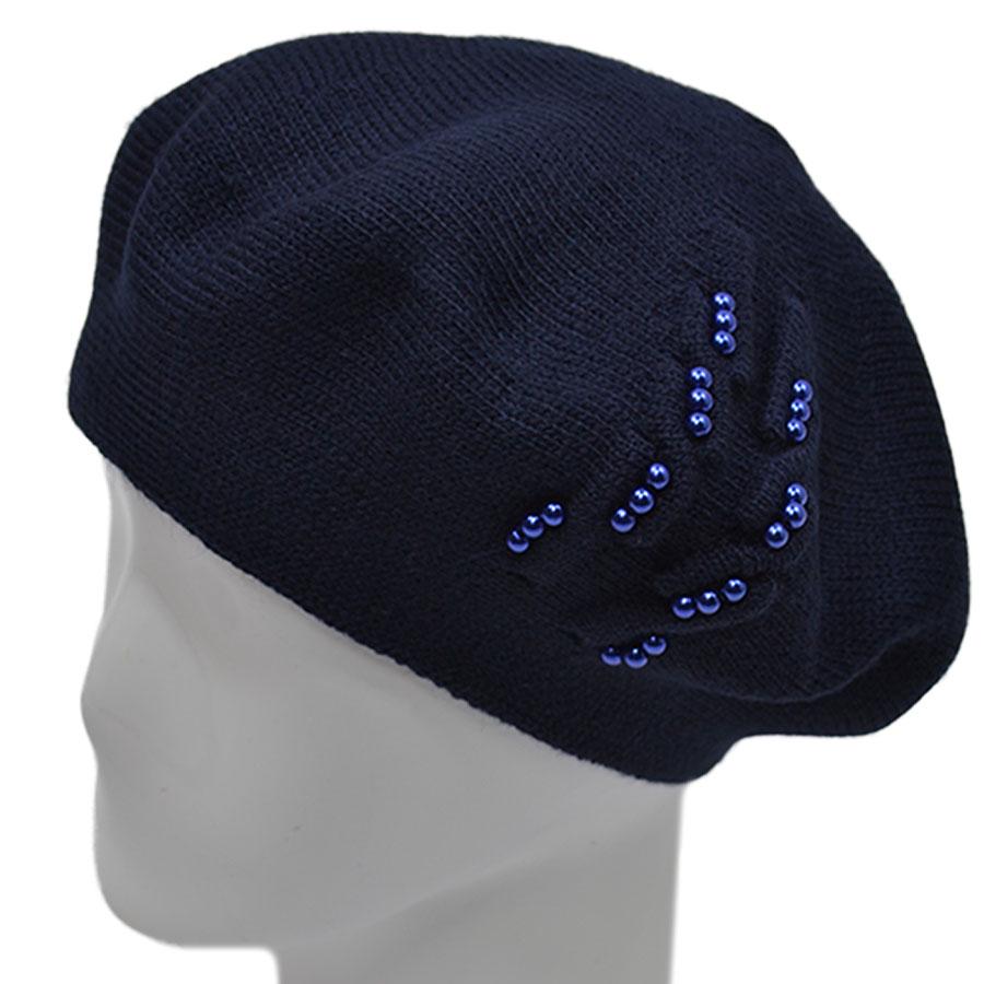 Берет женский Lirus Лейла двойной шерстяной р. 56-58 (68637)