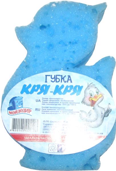 Губка банная Мойдодыр кря-Кря