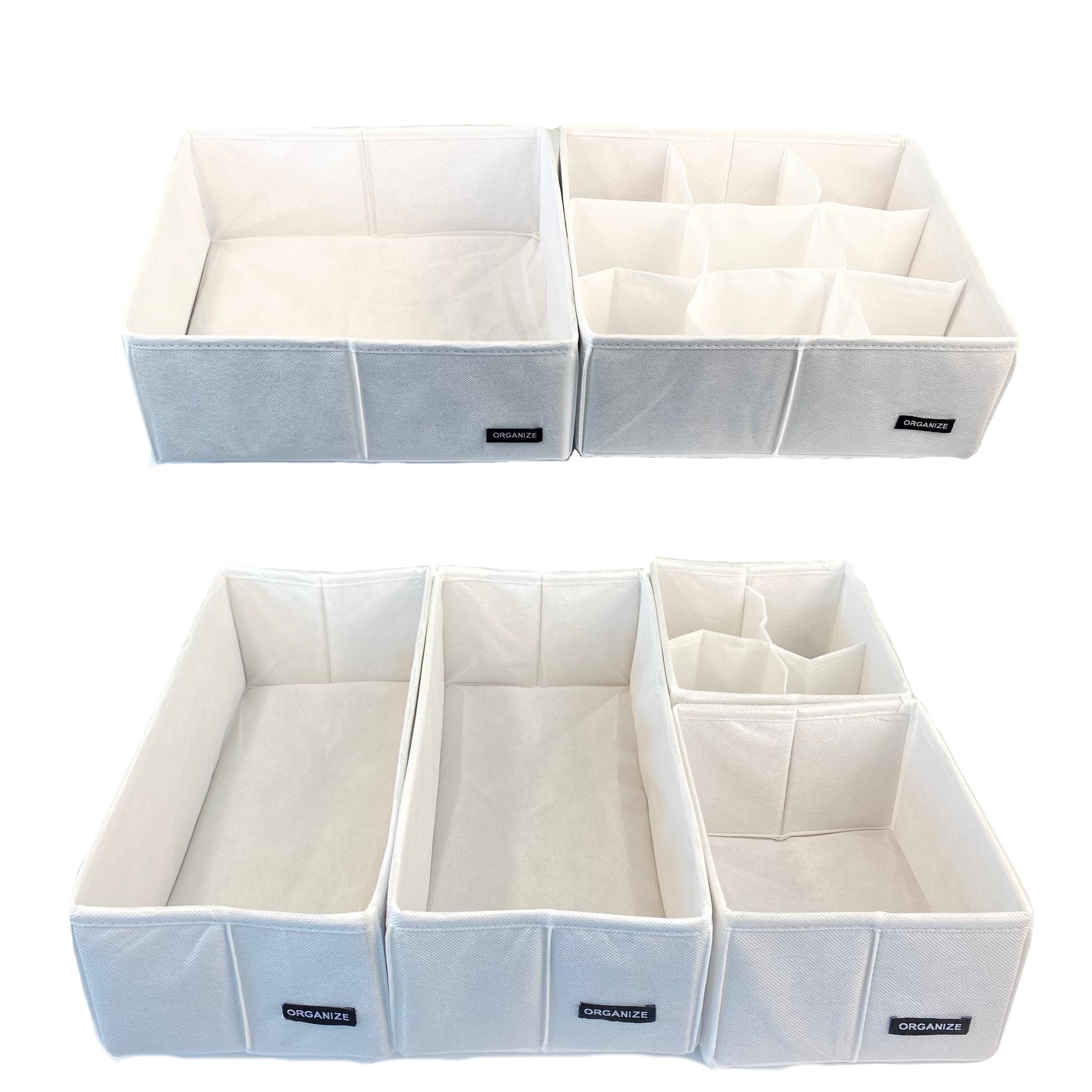 Набір коробочок MAXI в дитячий комод Білий (Wh-maxi)