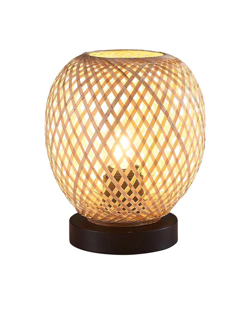 Настільна лампа Polux 329202 Zanzibar E27 1x20W IP20 Бежевий (G329202) - фото 3 Настільна лампа Polux 329202 Zanzibar E27 1x20W IP20 Бежевий (G329202) - фото 3