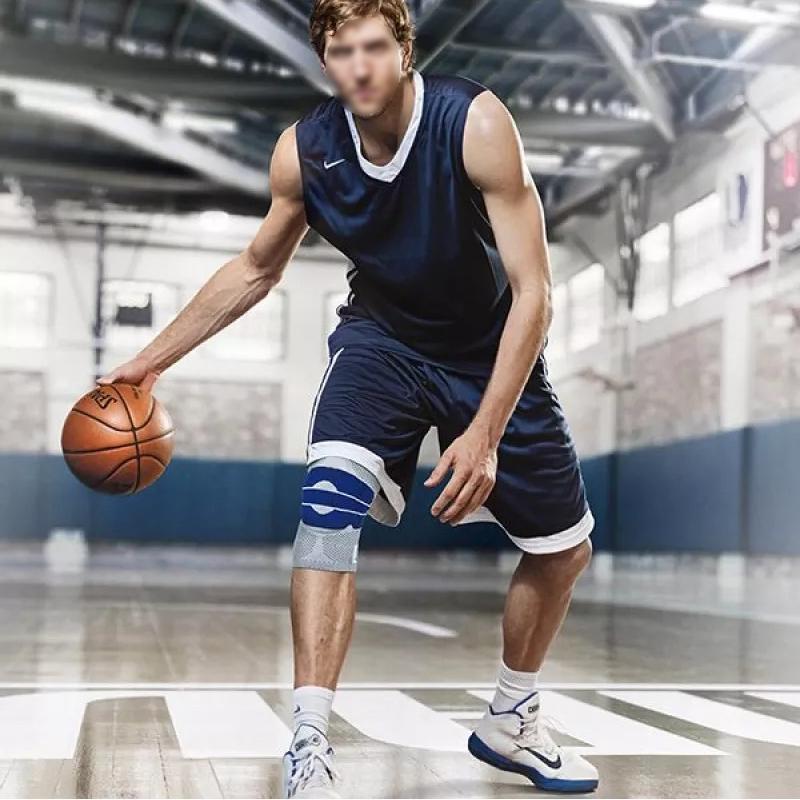 Бандаж на колено с ребрами жесткости р. L Серо-Синий (1008911-Gray) - фото 4 Бандаж на колено с ребрами жесткости р. L Серо-Синий (1008911-Gray) - фото 4