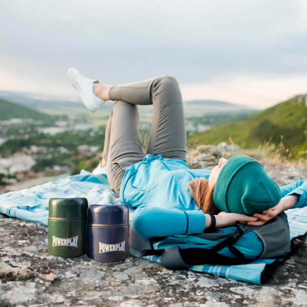 Термос пищевой PowerPlay 9003 700 мл Зеленый - фото 5 Термос пищевой PowerPlay 9003 700 мл Зеленый - фото 5