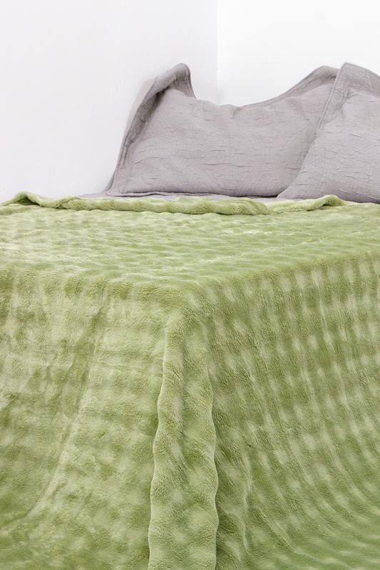 Покривало Носи Своє Хвиля 200х230 см Зелений (59215) Покривало Носи Своє Хвиля 200х230 см Зелений (59215)