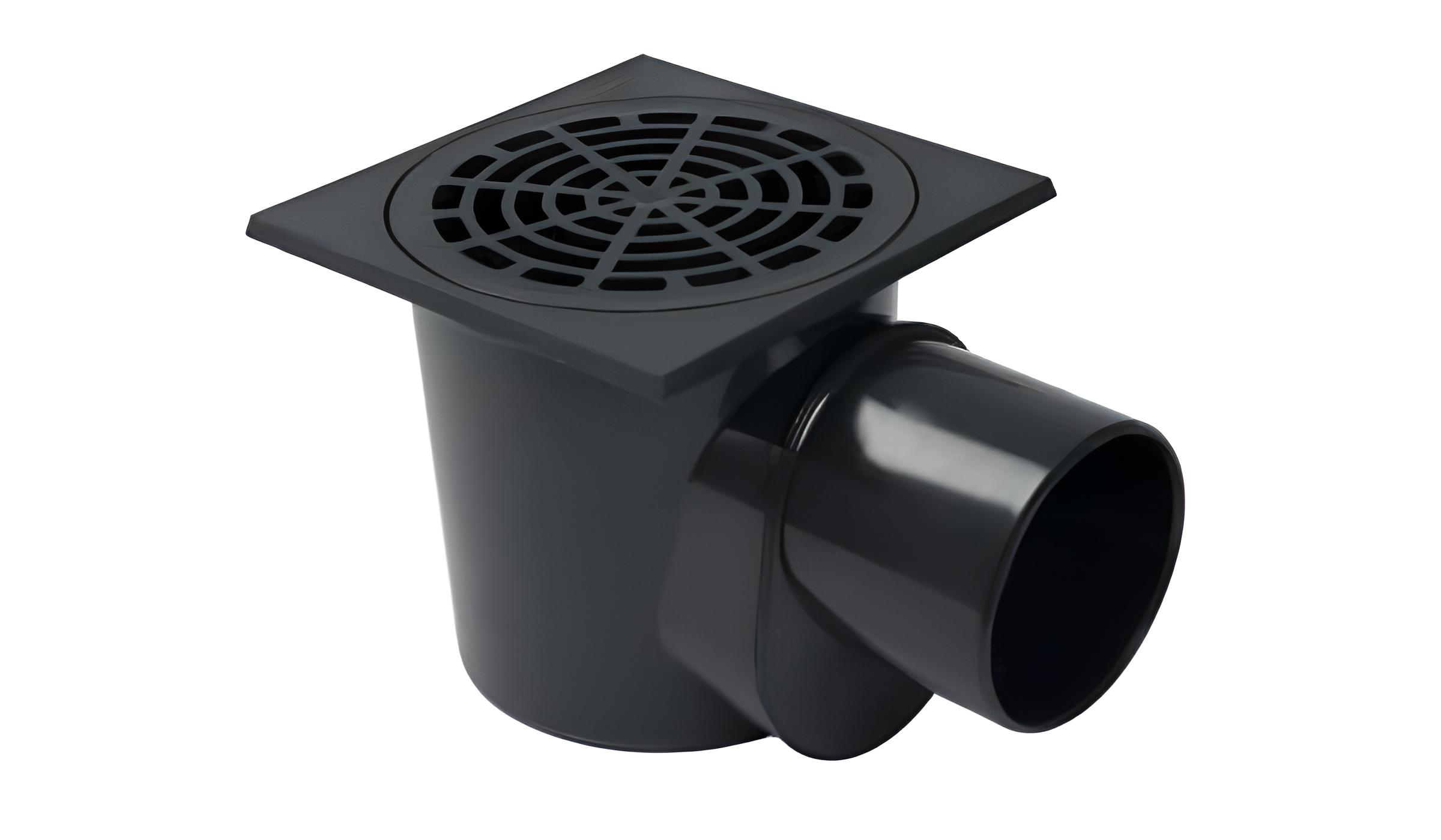 Трап ливневой Nicoll из ПВХ 200х200х185 мм