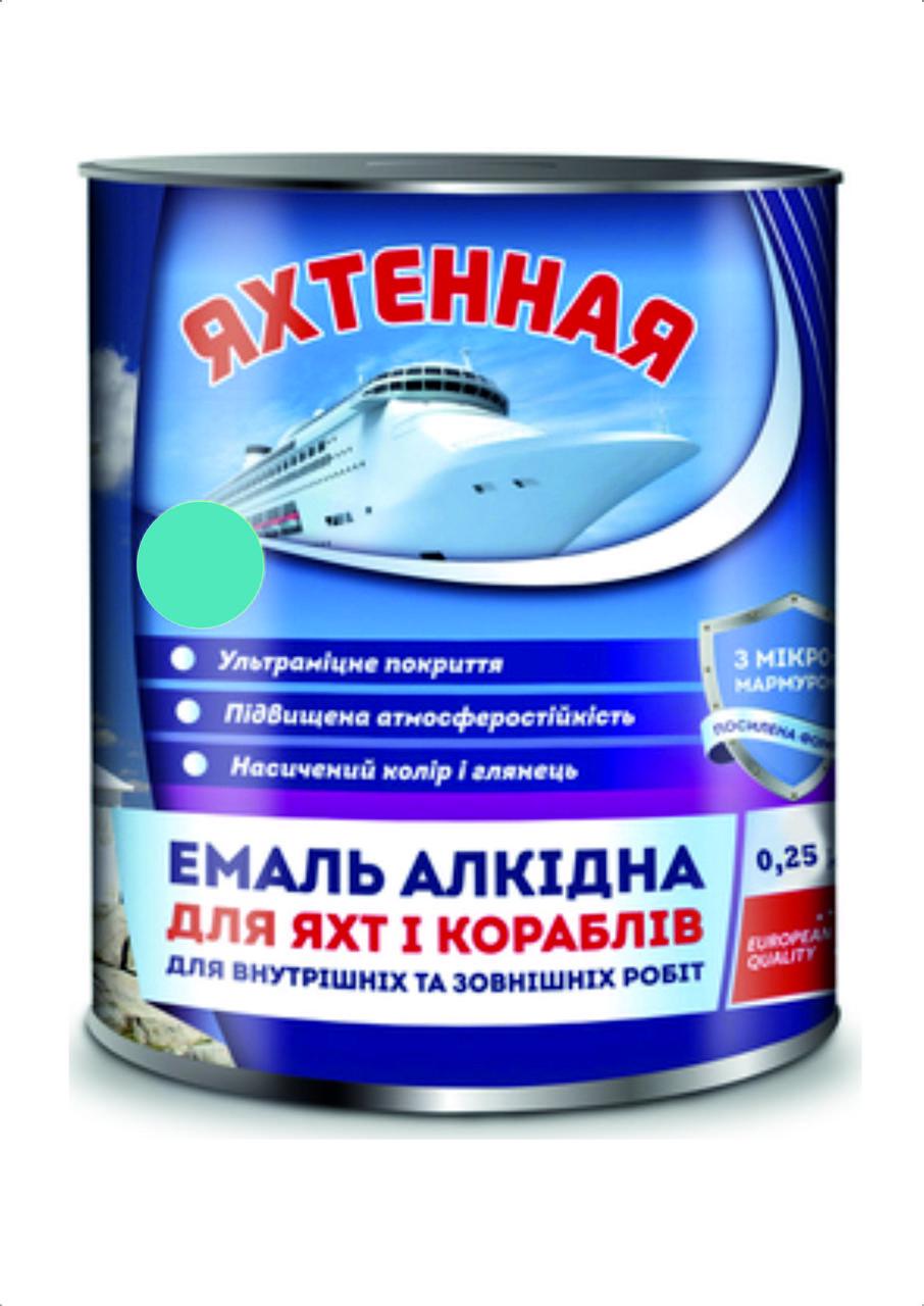 Емаль алкідна ПФ-167 Яхтова 0,9 кг Бірюзовий (28715921)
