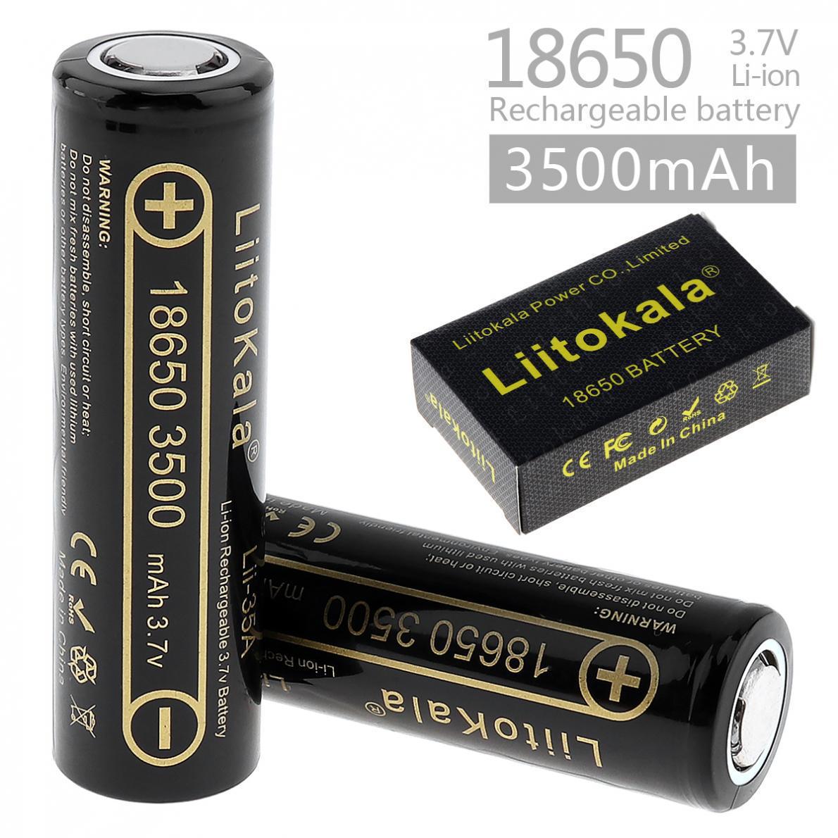 Акумулятор LiitoKala lii-35A 18650 3500 mAh (54654) - фото 5