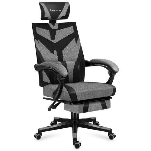 Компьютерное кресло Huzaro Combat 5.0 Gray ткань Серый