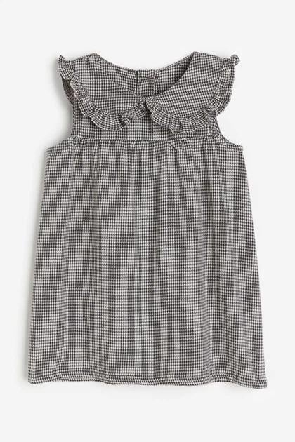 Платье H&M 1164786 92 см Серая рябь