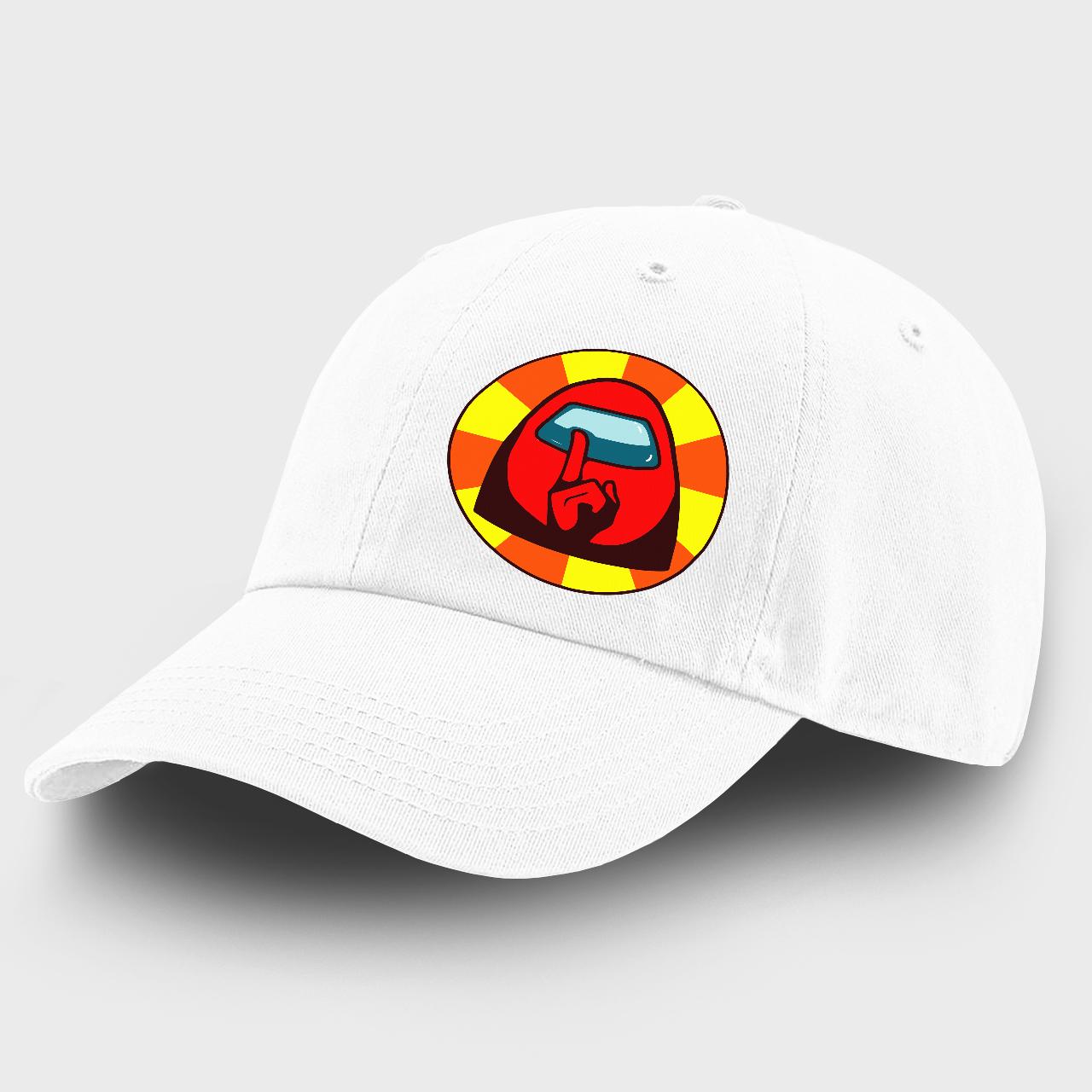 Кепка детская Among Us Red Белый (9273-2412-WT)