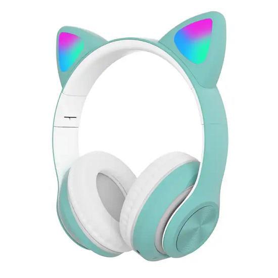 Наушники беспроводные Cat STN-99 Bluetooth Кошачьи ушки с подсветкой (MG-01806-4)