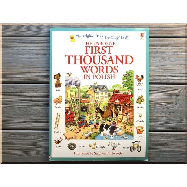 Книга Usborne "First Thousand Words in Polish" Heather Amery/Stephen Cartwright (ISBN:9781409566137) - фото 2