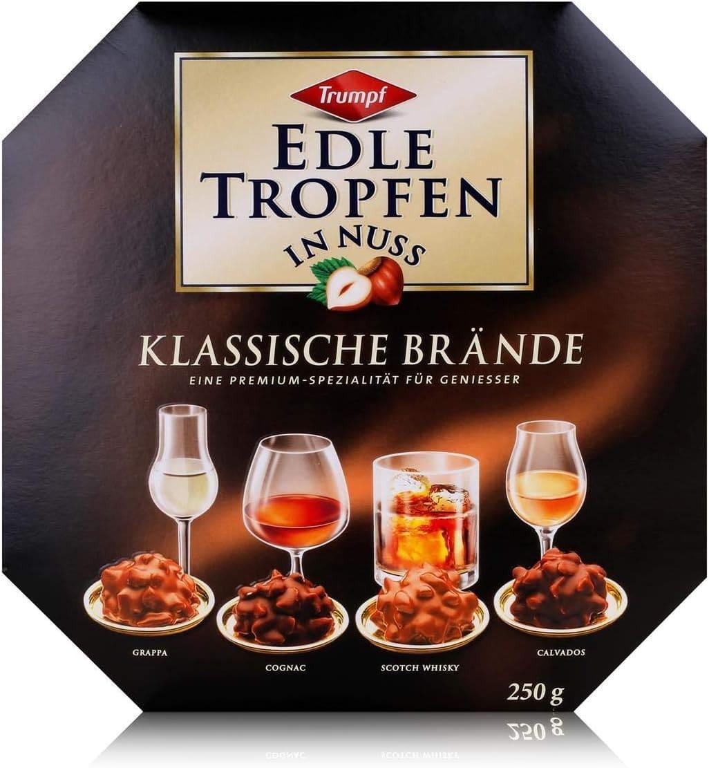 Конфеты шоколадные Trumpf Edle Tropfen in Nuss Klassische Brände 250 г (2901668830)