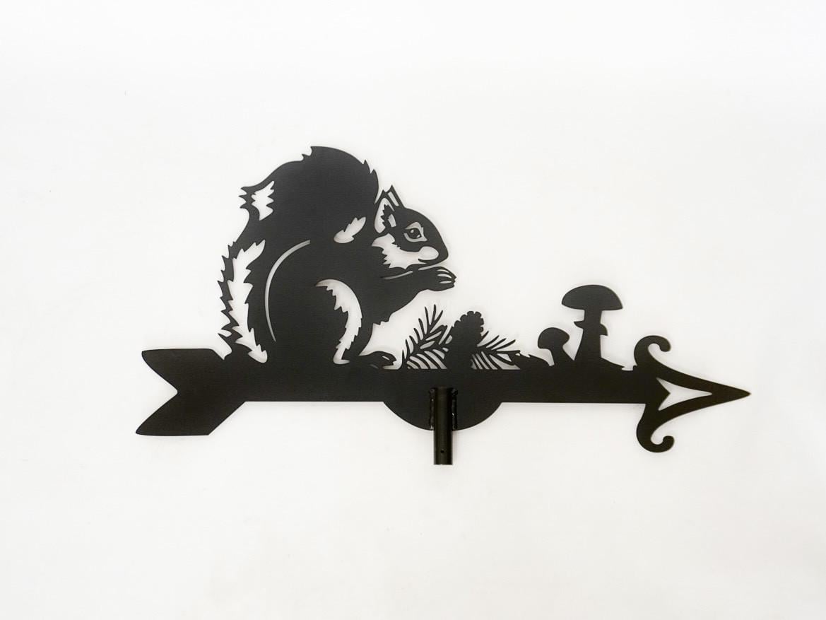 Флюгер на крышу маленький Белка на беседку/колодец/забор 65x50 см (1092423) Флюгер на крышу маленький Белка на беседку/колодец/забор 65x50 см (1092423)