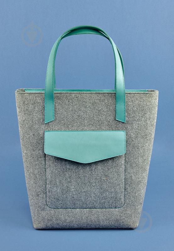 Сумка шопер BlankNote D.D. Сірий (BN-BAG-17-felt-tiffany)