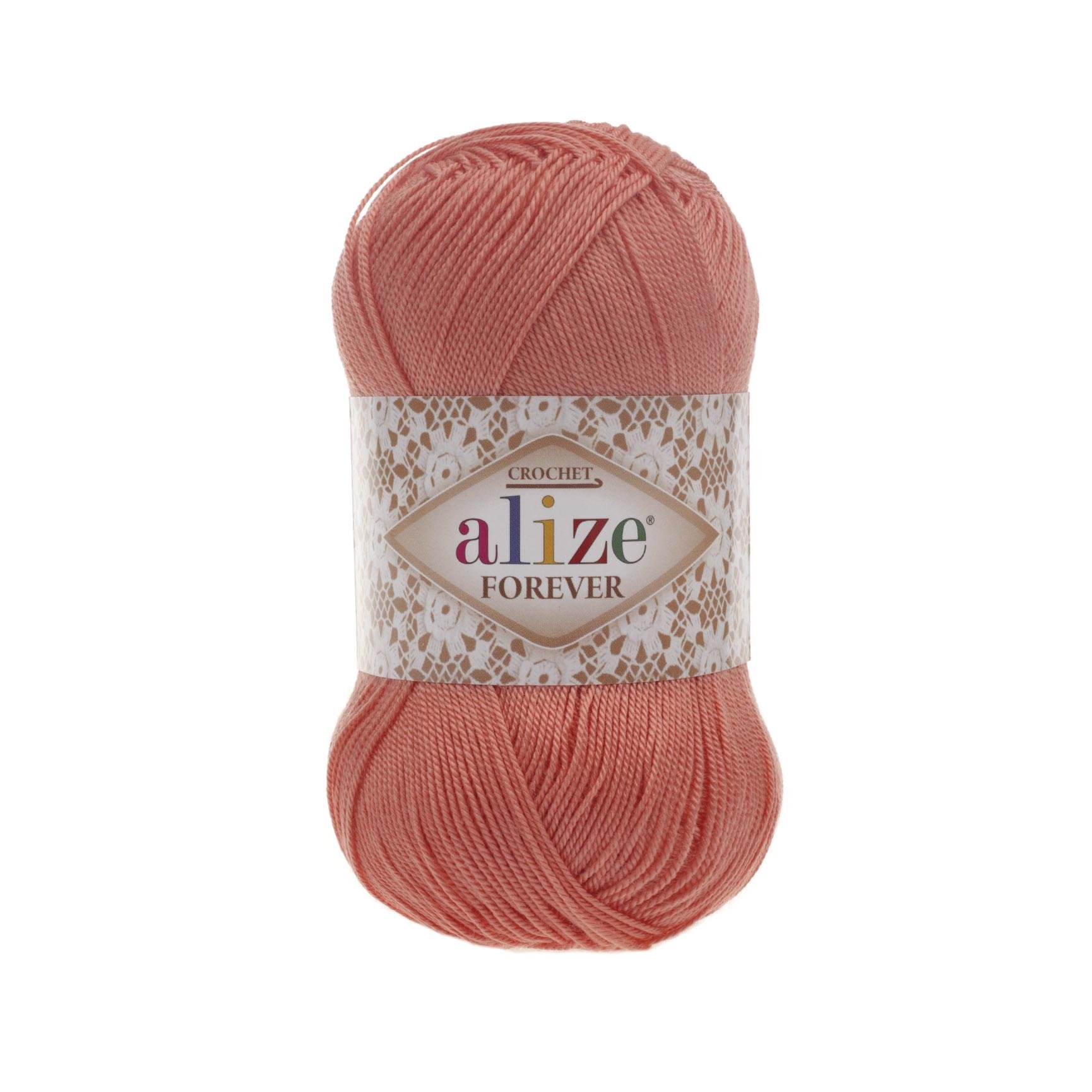 Пряжа Alize Forever Chrochet 619 Coral