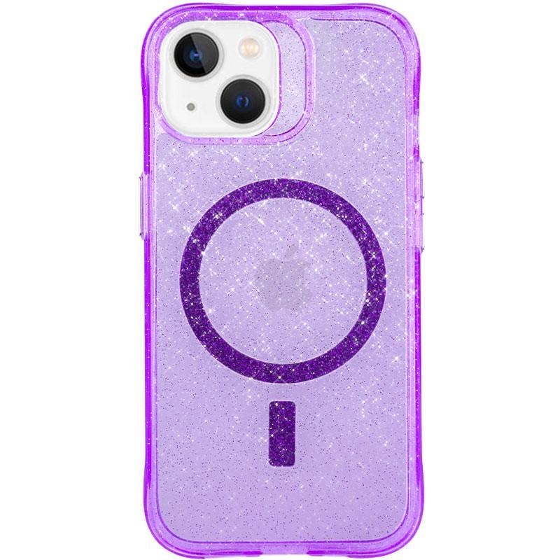 Противоударный Чехол TPU Radiance with MagSafe для Apple iPhone 15 (6.1") Purple
