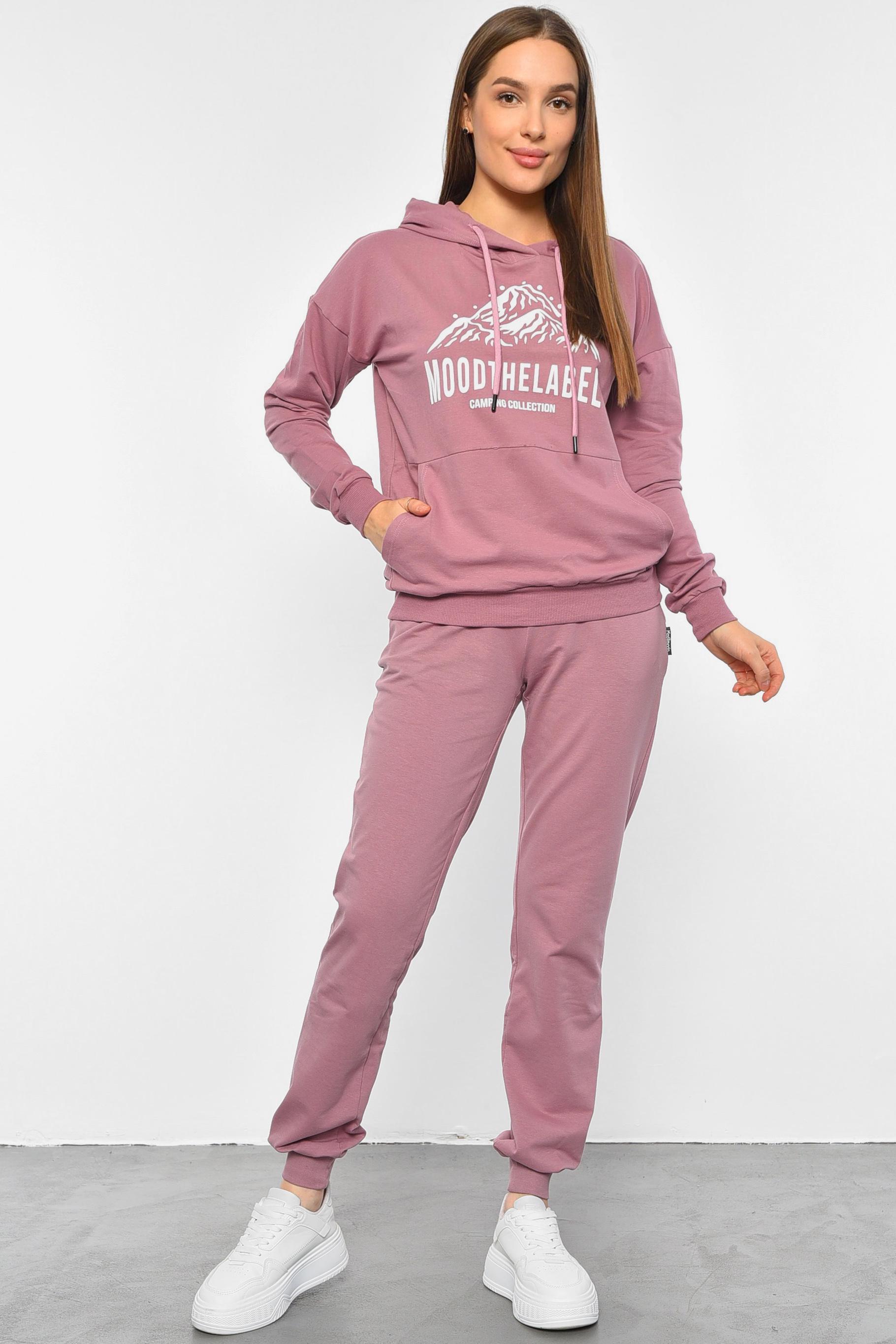 Спортивний костюм жіночий M Темно-рожевий (189743)