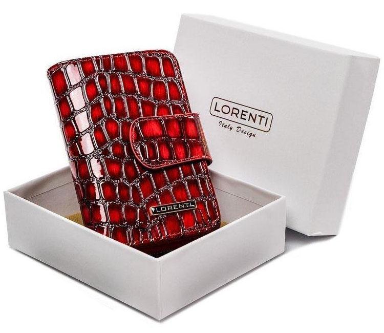 Кошелек женский кожаный LORENTI 76115-ZS-RFID-0321 Красный