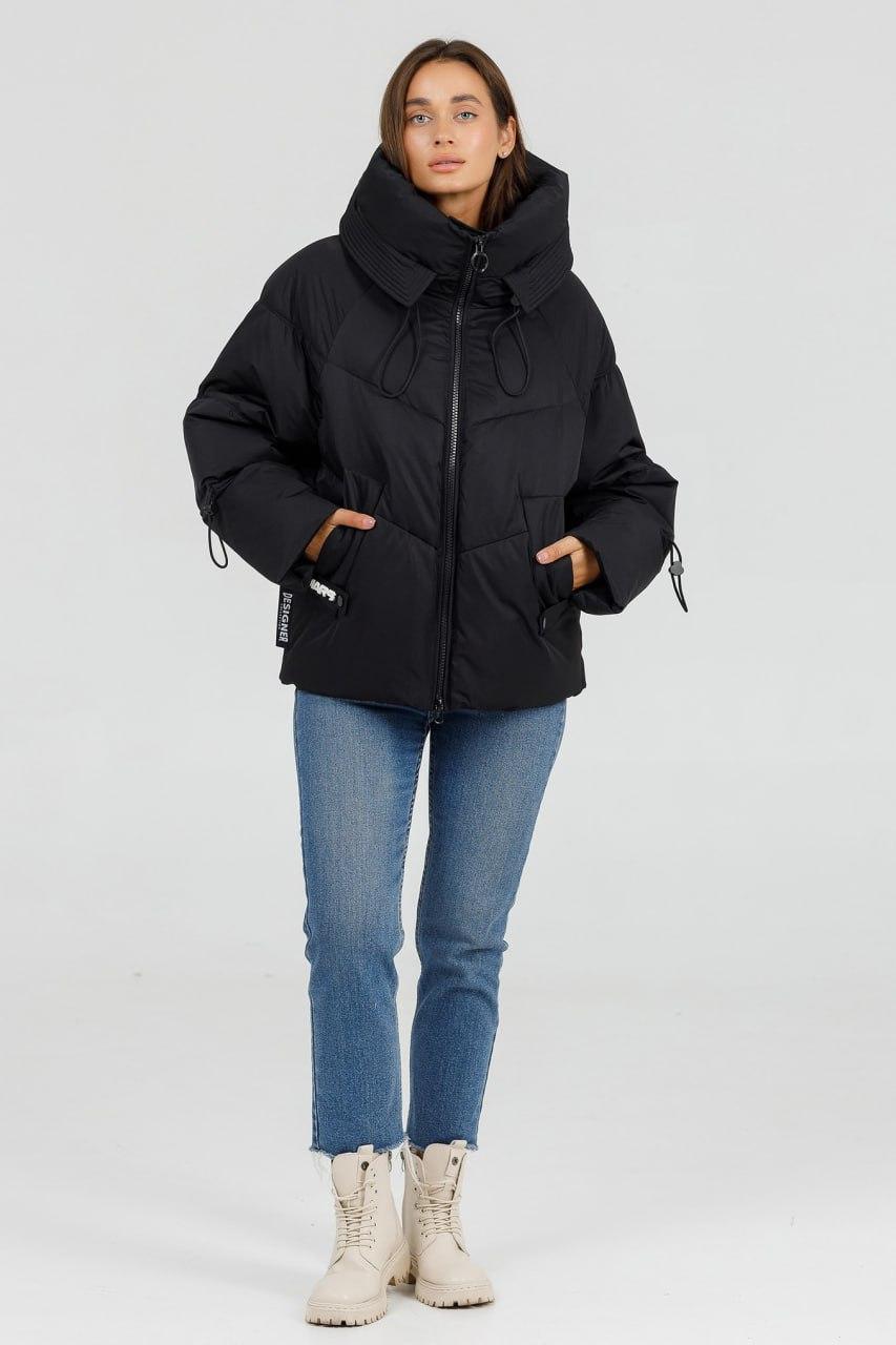 Куртка зимняя oversize р. 44 Черный (980d\44)