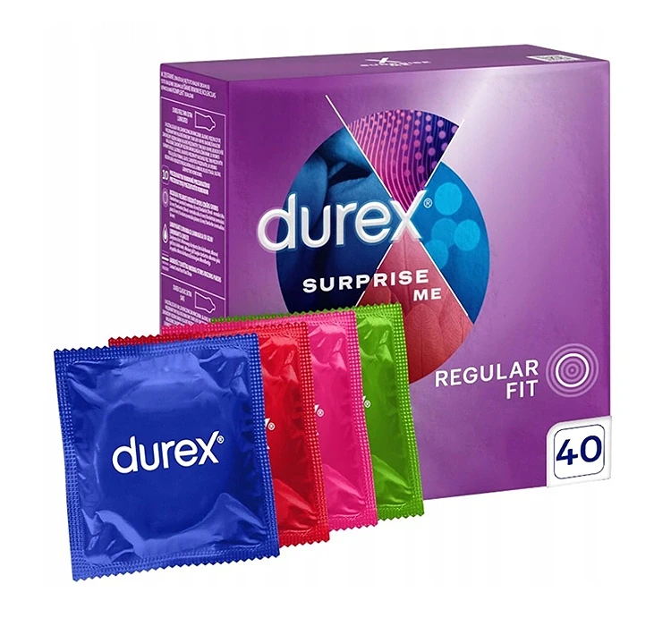 Презервативы Durex Surprise me 4 разных вида 40 шт. (2810703364) Презервативы Durex Surprise me 4 разных вида 40 шт. (2810703364)