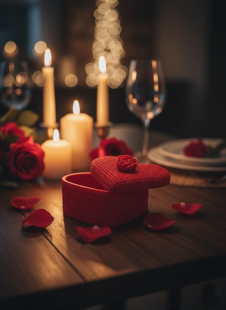 Шкатулка-серце для прикрас