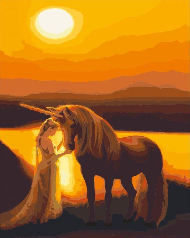 Картина по номерам Идейка Родство душ 40x50 см (skl-КНО4020)